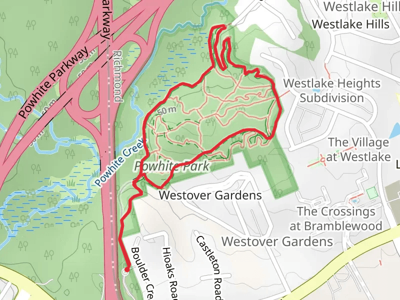 Powhite Park Loop Trail