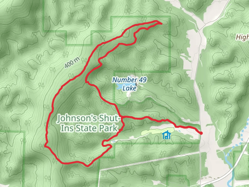 Goggins Mountain Equestrian Loop Trail