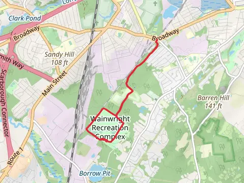 Wainwright Recreation Complex to Greenbelt Walkway