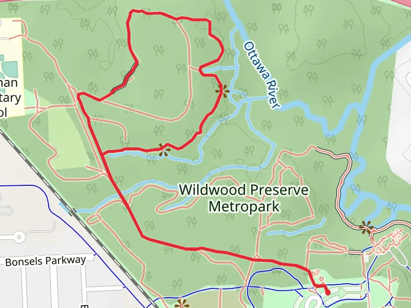 Upland Woods Loop Trail