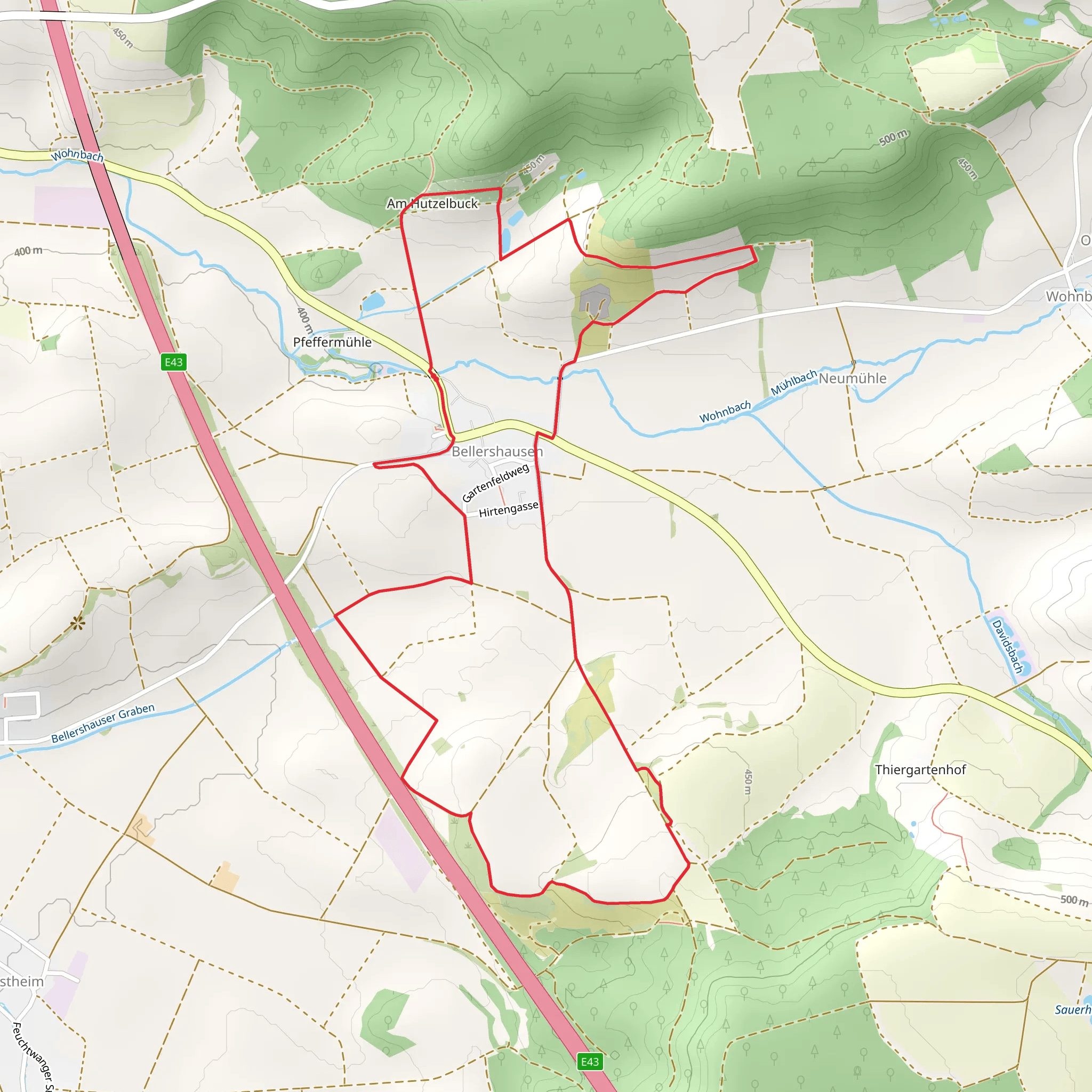 Laurentius Loop mobile static map