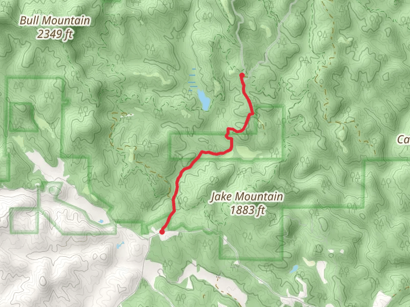 Nimblewill to High Rock Trail