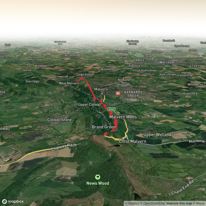 Wynds Point to Priory Park via Jubilee Hill and North Hill