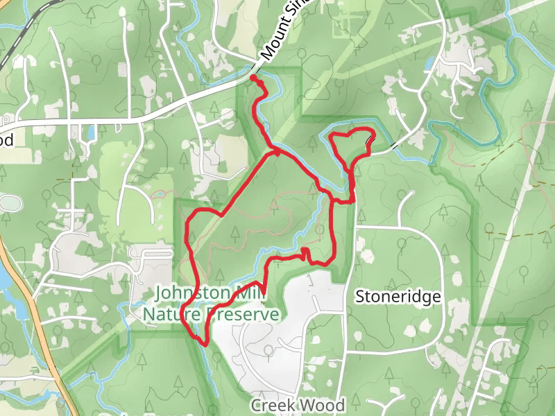 Old Field Bluff Trail and Robin's Trail