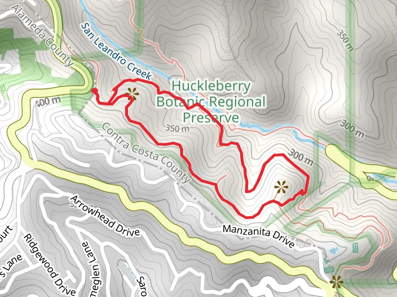 Lower and Upper Huckleberry Loop Trail