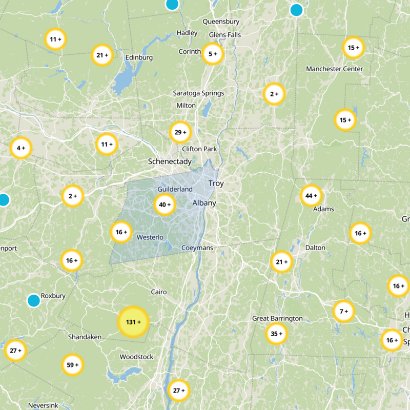 Albany County Static Map