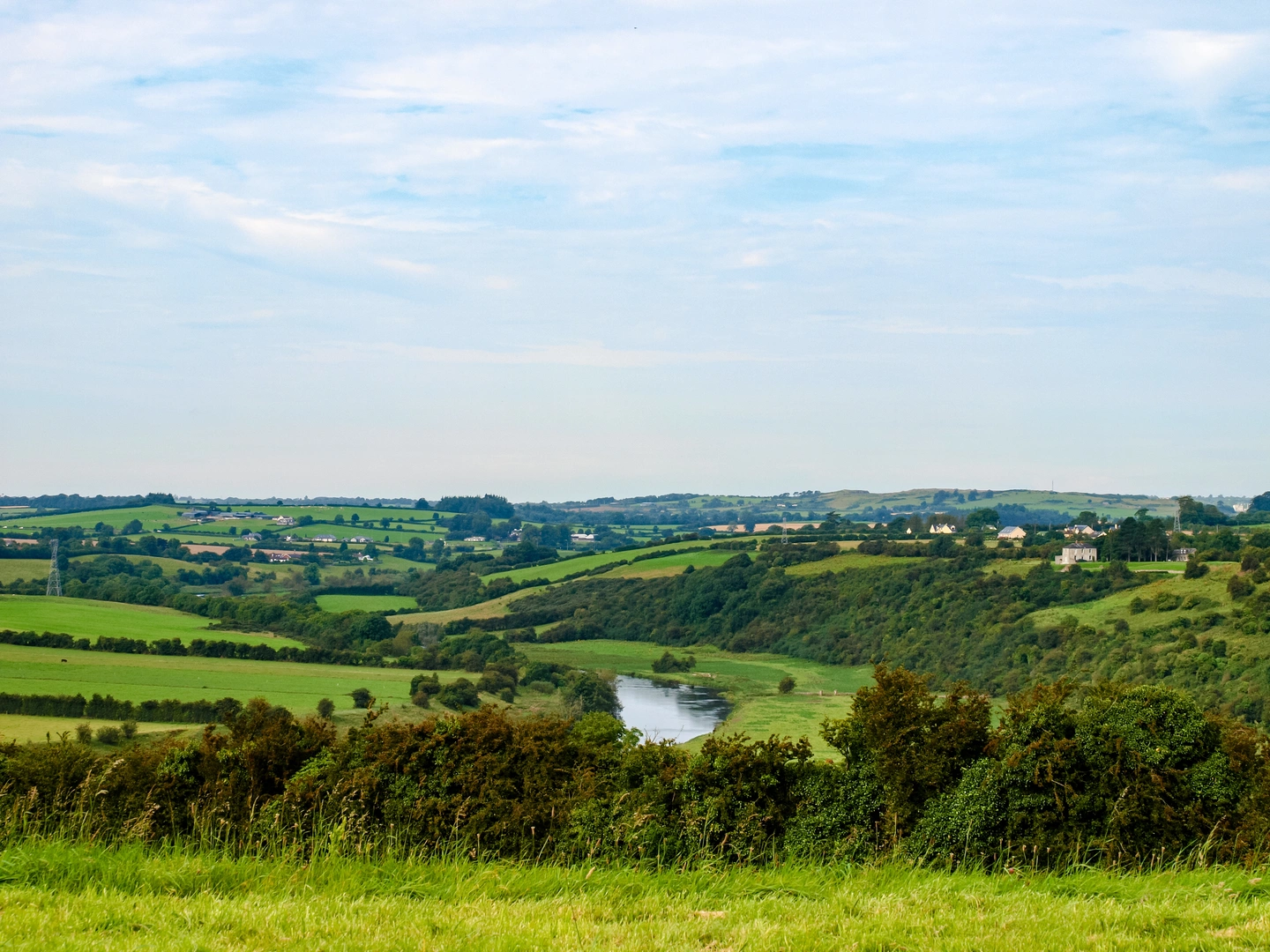 An image depicting the trail Darragh Hills Loop and its surrounding area.