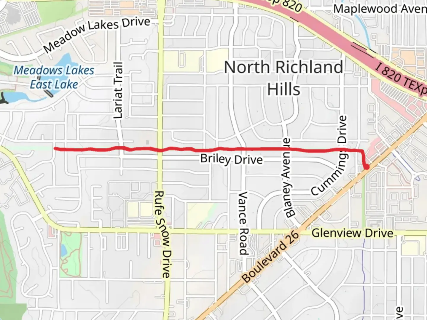 An image depicting the trail JoAnn Johnson Trail and its surrounding area.
