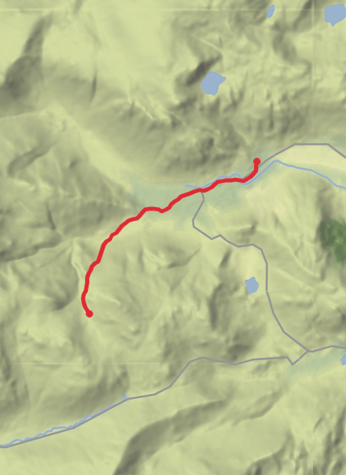 South Lakeland Hiking mobile static map