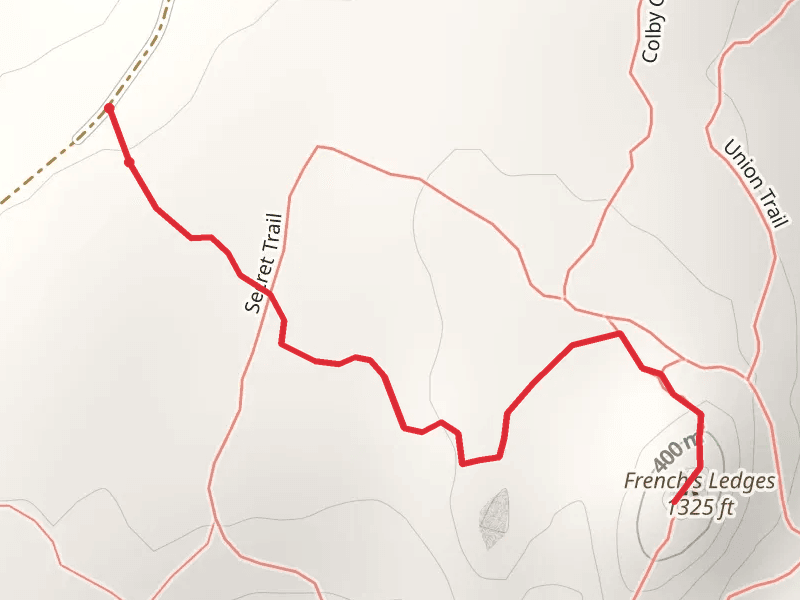 French's Ledges Trail