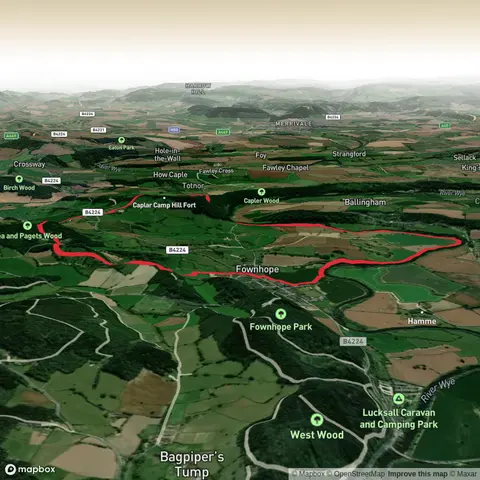 Common Hill, Paget's Wood and Capler Wood Loop