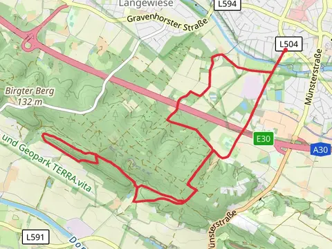 Hermannsweg - Zuweg Ibbenbueren Walk