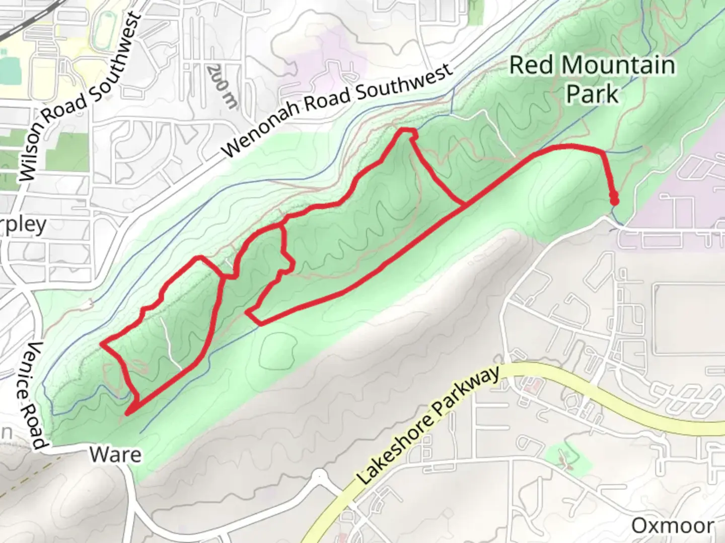 An image depicting the trail Eureka Mines Trail, Redding Trail and Skyline Ridge Loop Walk Loop and its surrounding area.