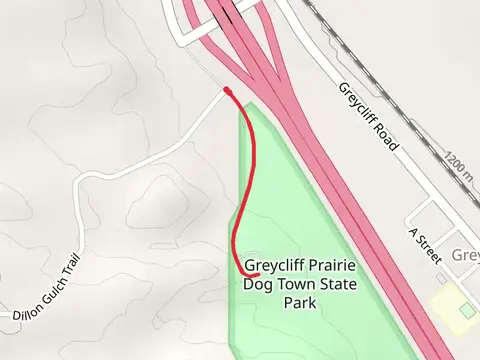 Greycliff Prairie Dog Town State Park