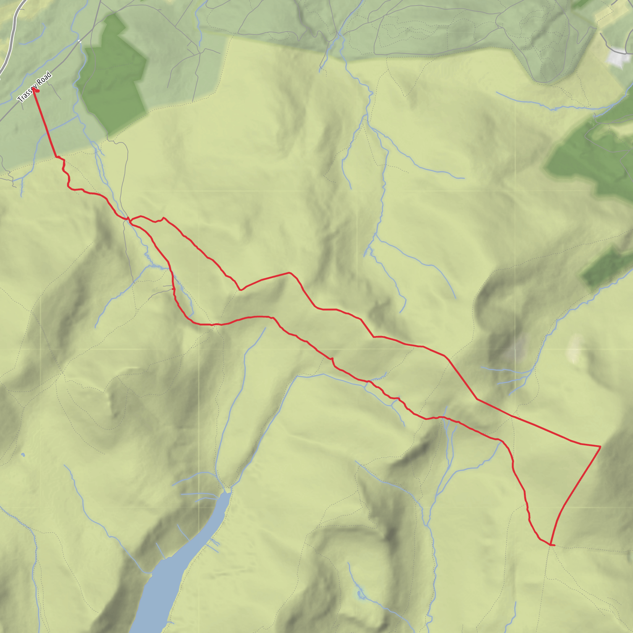 Meelmore, Donard and back mobile static map