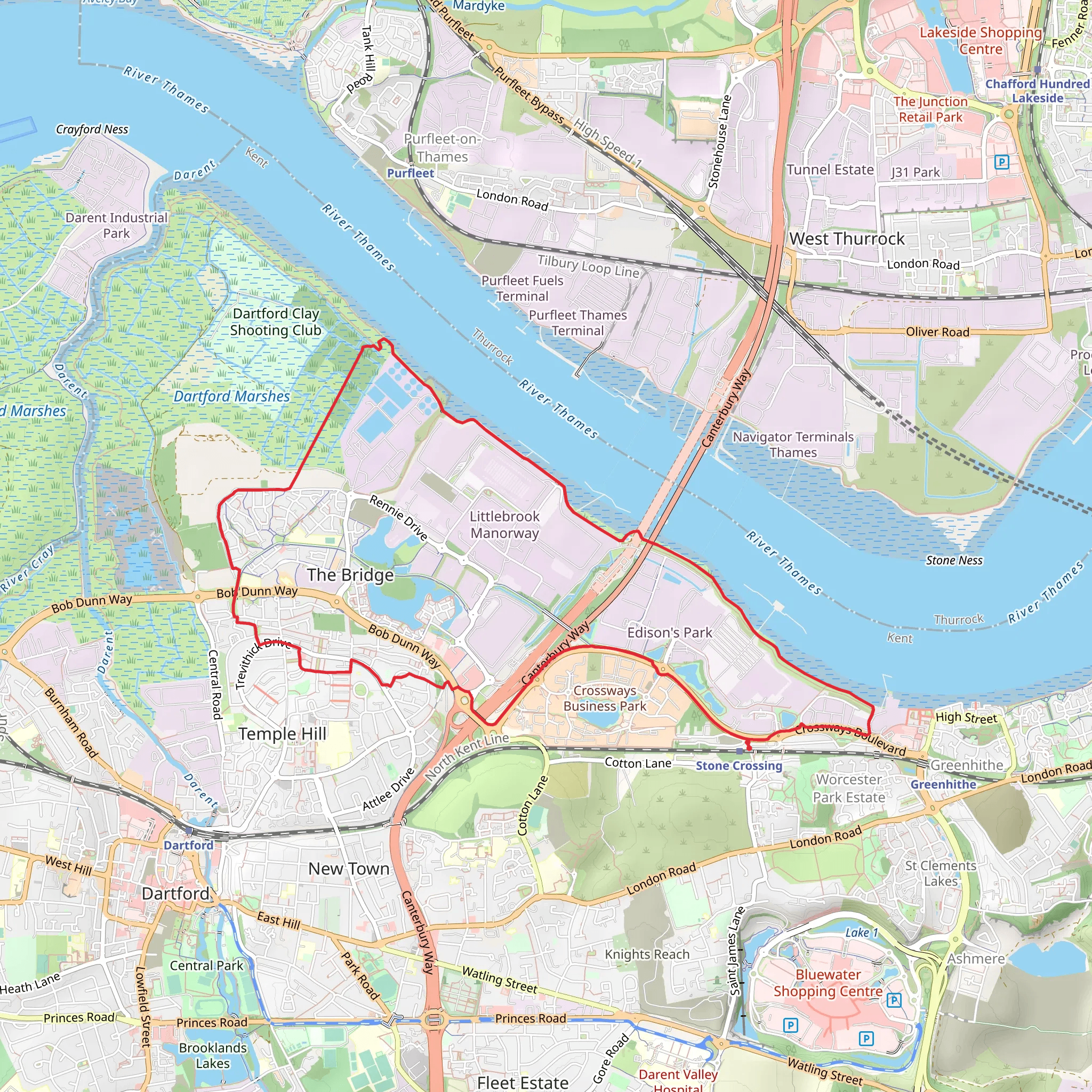 Greenhithe Circular Path | Kent | England
