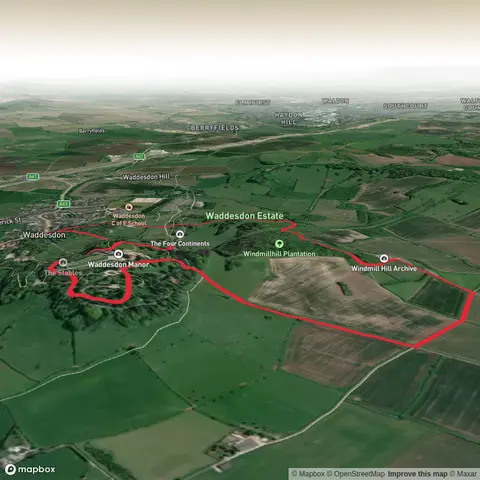 Waddesdon Manor and Lodge Hill Loop