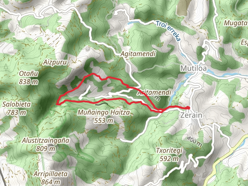 To the Mines of Aizpea SL GI 36
