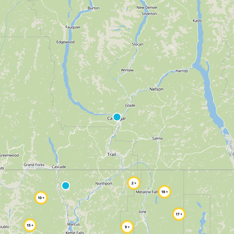 Central Kootenay Static Map