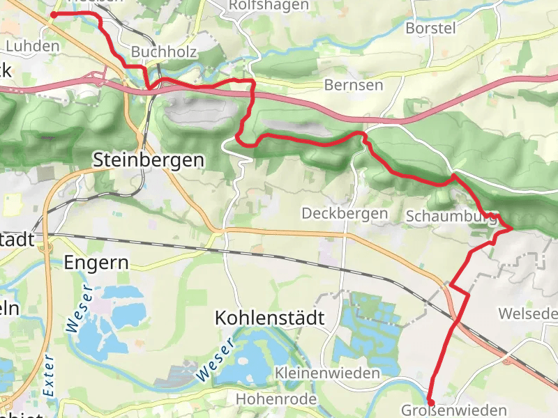 Heeben to Grobenwieden Walk