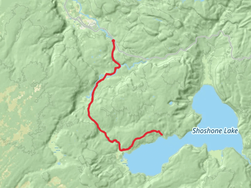 Shoshone Lake via Lone Star