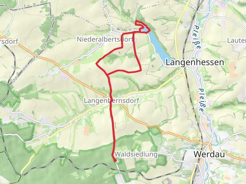 Koberbachtalsperre Vorsperre Loop