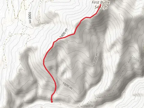 First Butte Trail