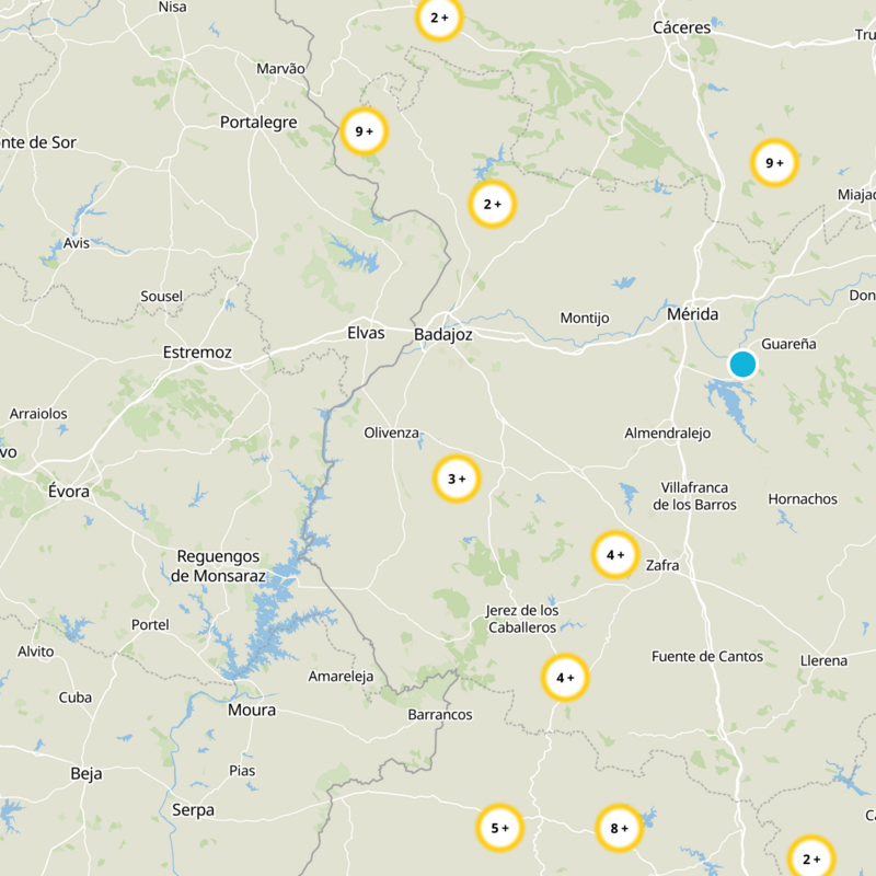 Valverde De Leganés Static Map