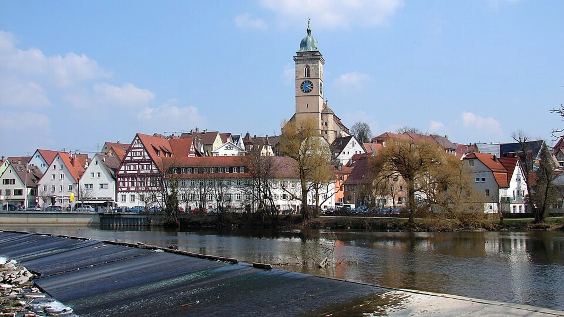 An image depicting the trail River Neckar Scenic Loop - Nurtingen and its surrounding area.