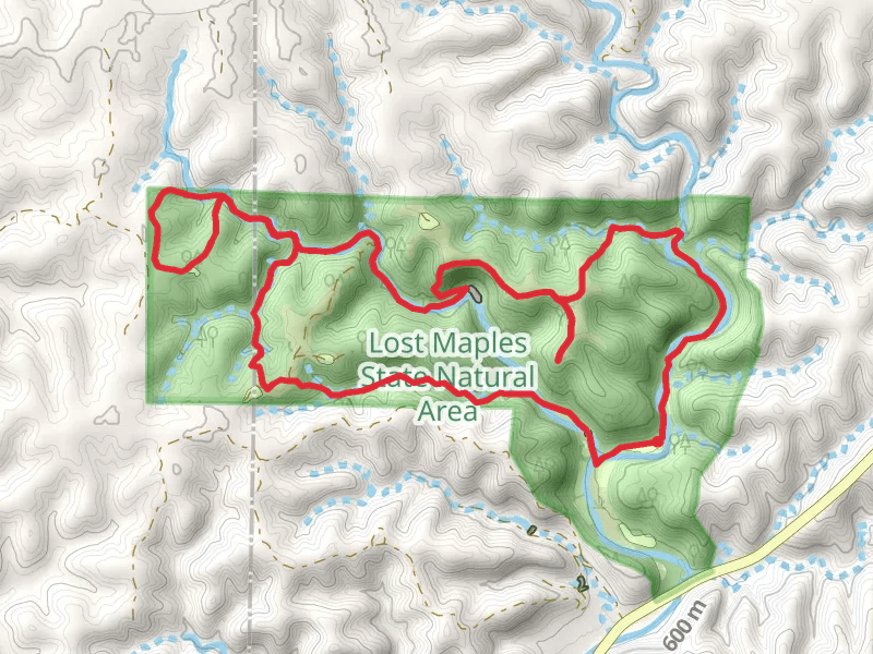 East Trail and west Canyon Loop