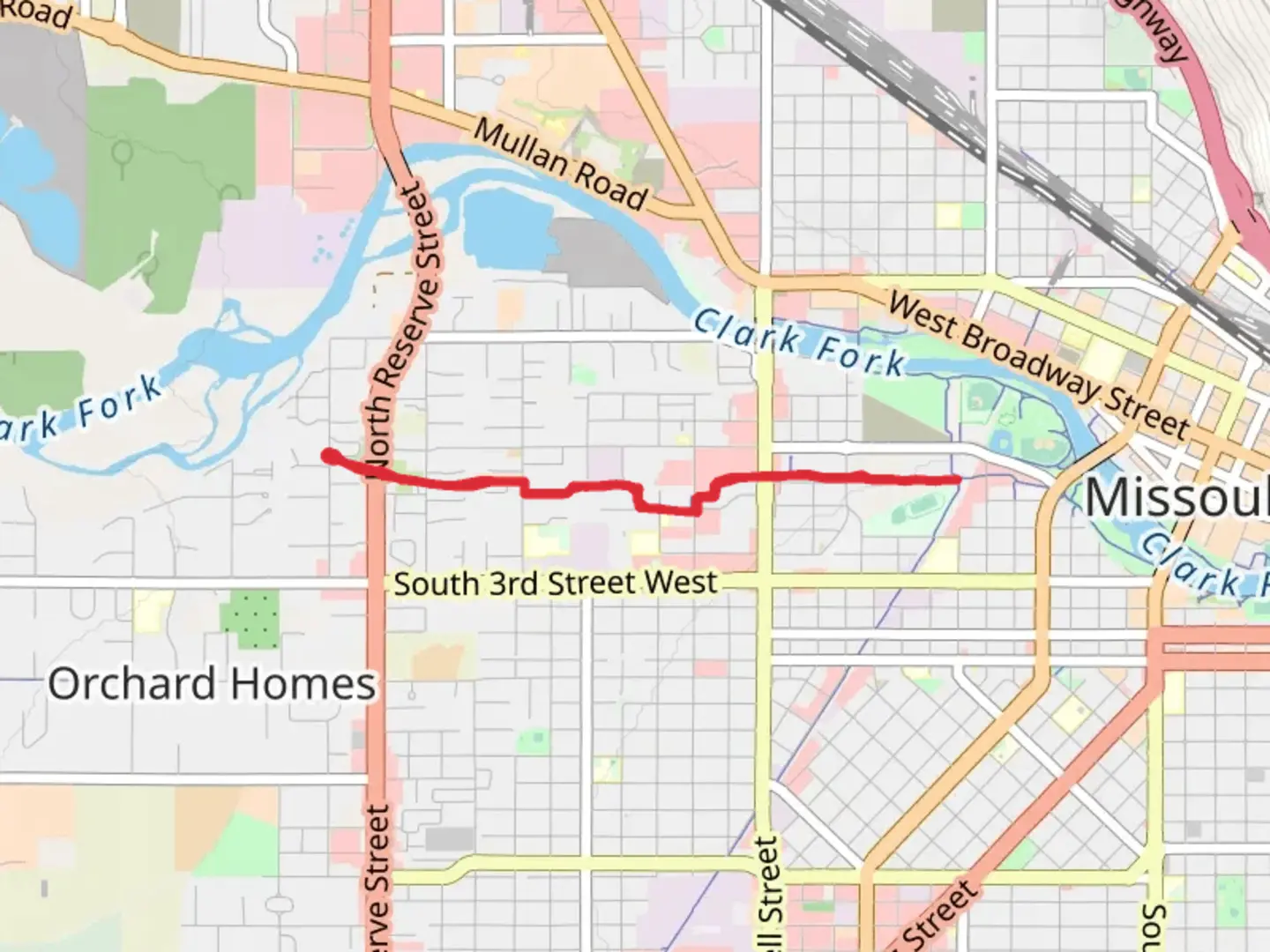 An image depicting the trail Milwaukee Trail and its surrounding area.