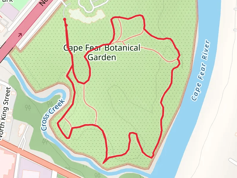 Cape Fear Botanical Garden Loop