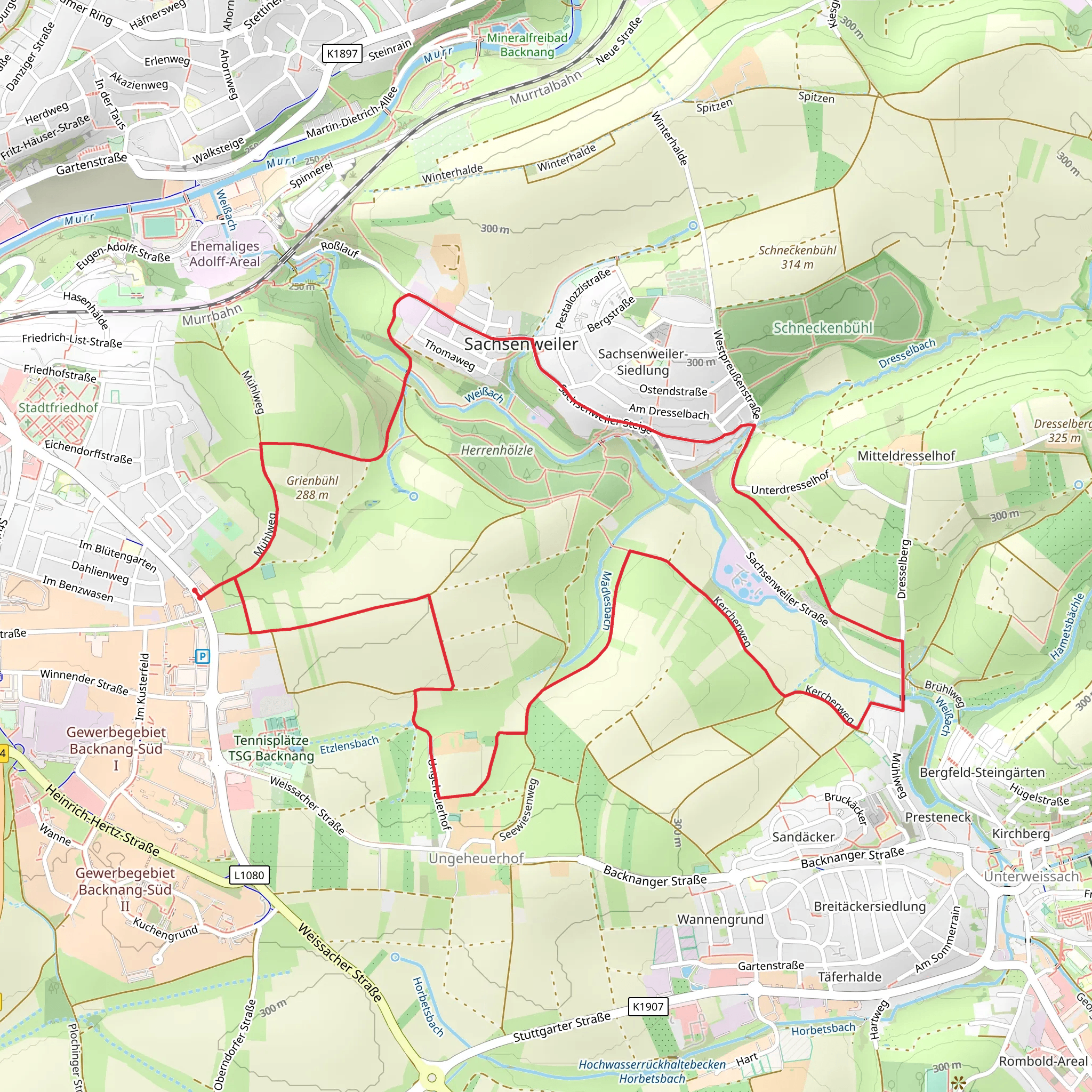 Ungeheuerhof Loop | Rems-Murr-Kreis | Germany