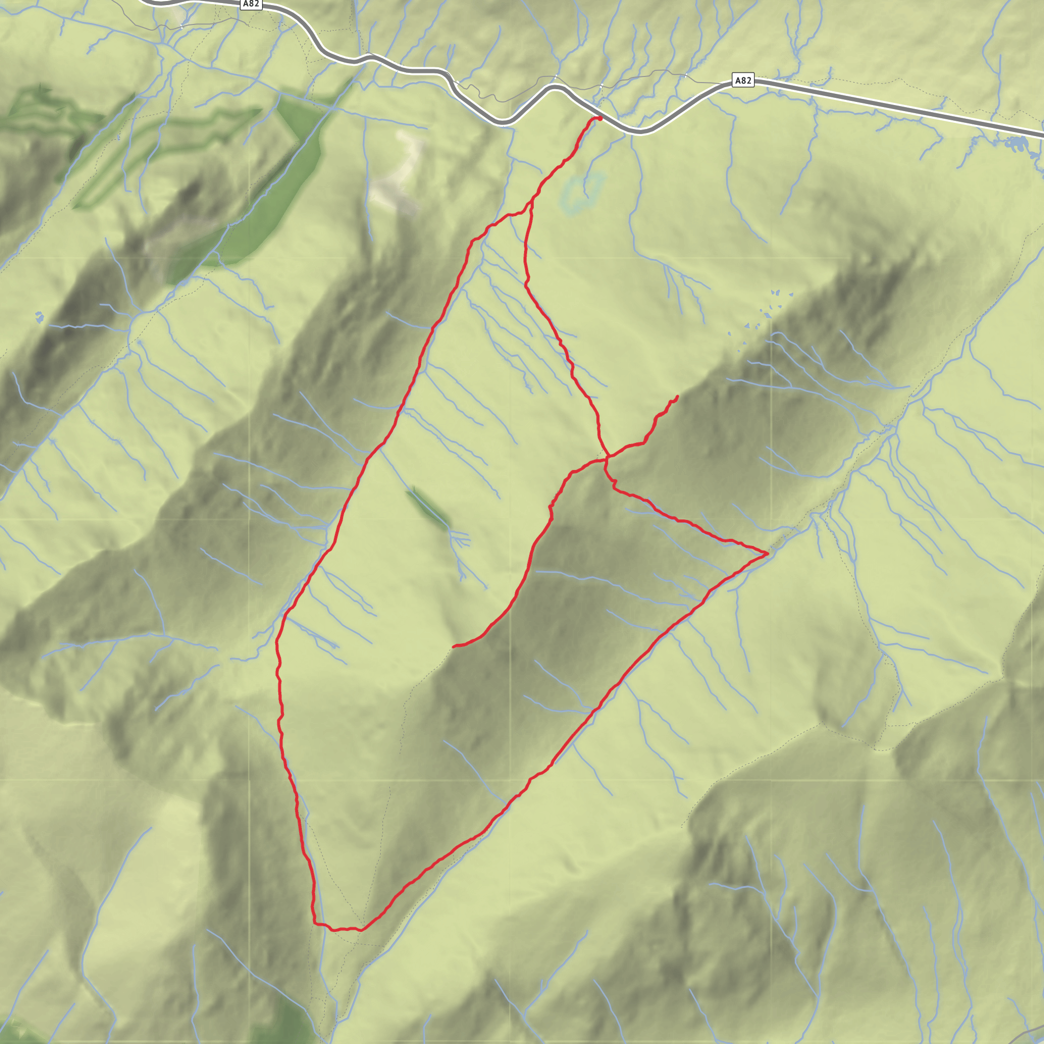 Glencoe: Stob Dubh and Stob Coire Raineach Circular - AllTrails mobile static map