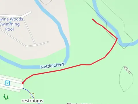 Nettlr Creek - Gebhard Woods State Park