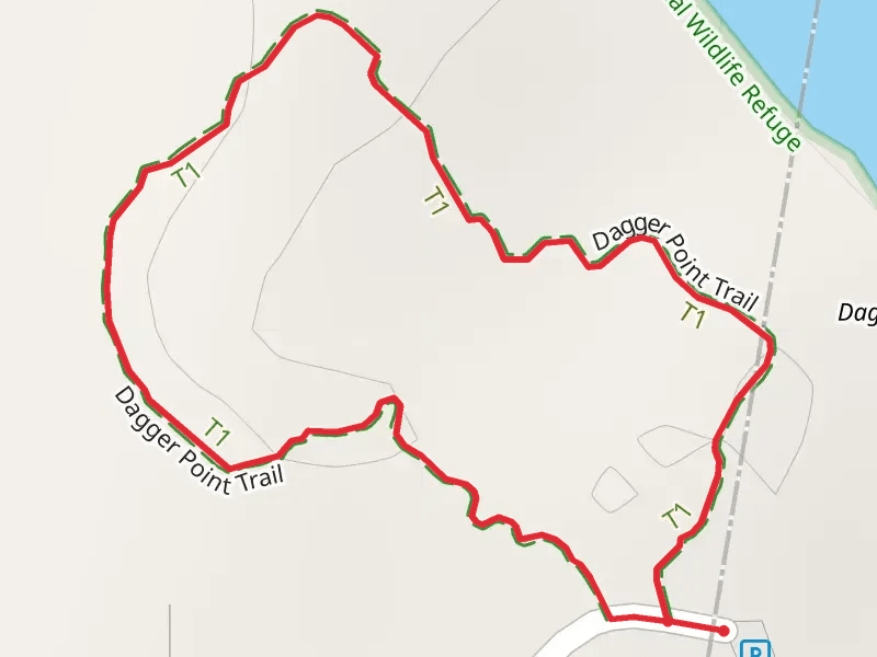 Dagger Point Loop Trail