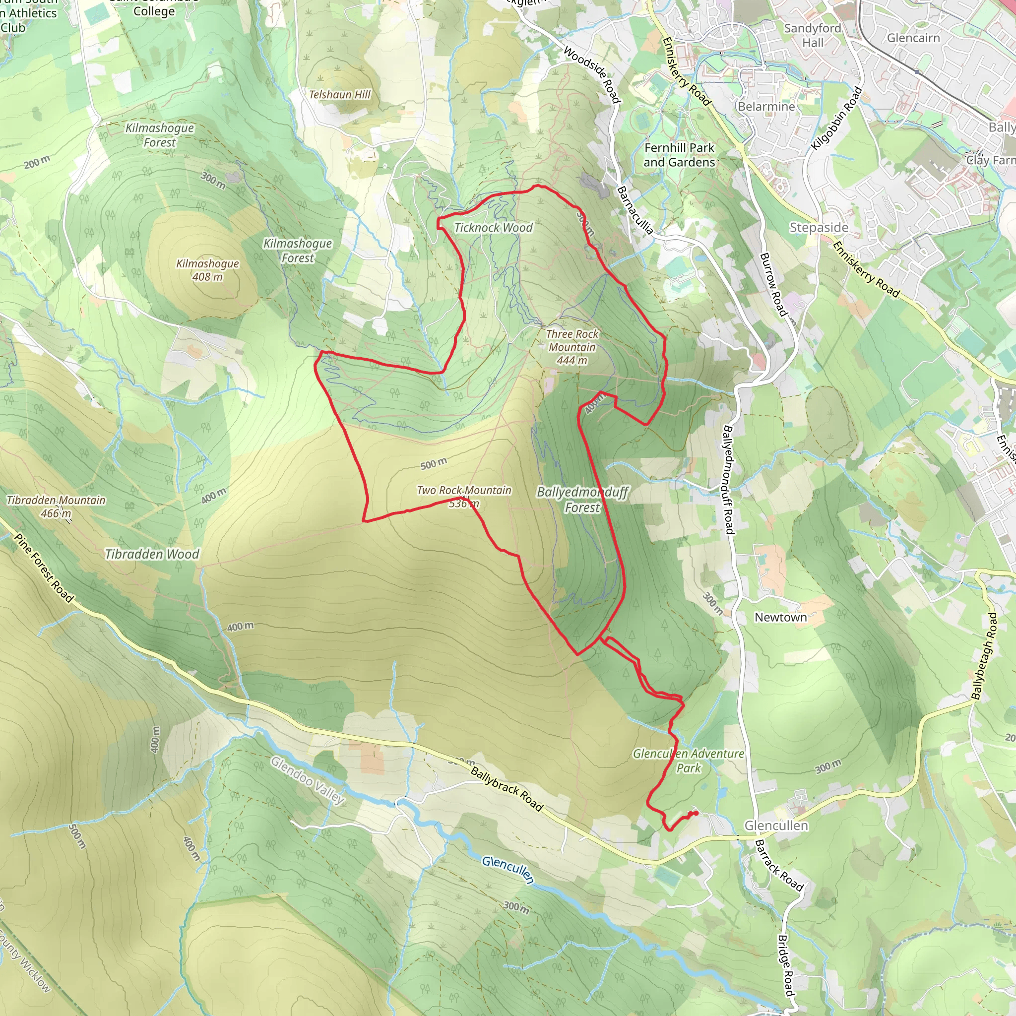 Walk the Line 2025 - Short Route mobile static map