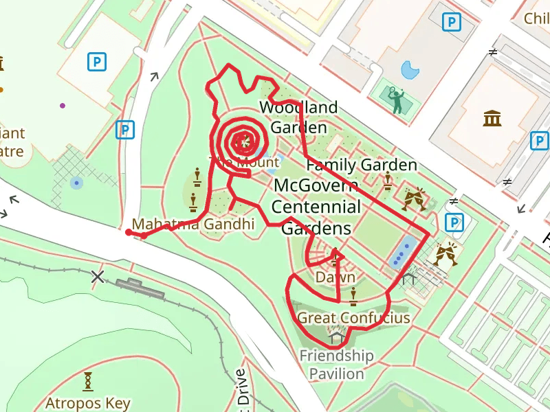 McGovern Centennial Gardens Loop