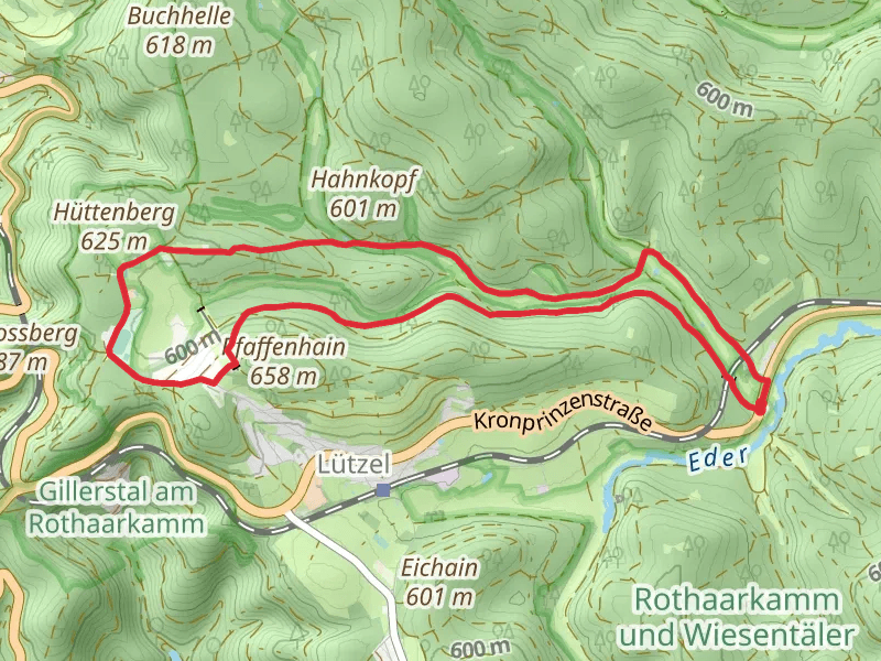 Altenteich Loop via Giller Rundwanderweg