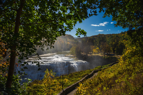 Middle and Upper Falls via Gorge Trail