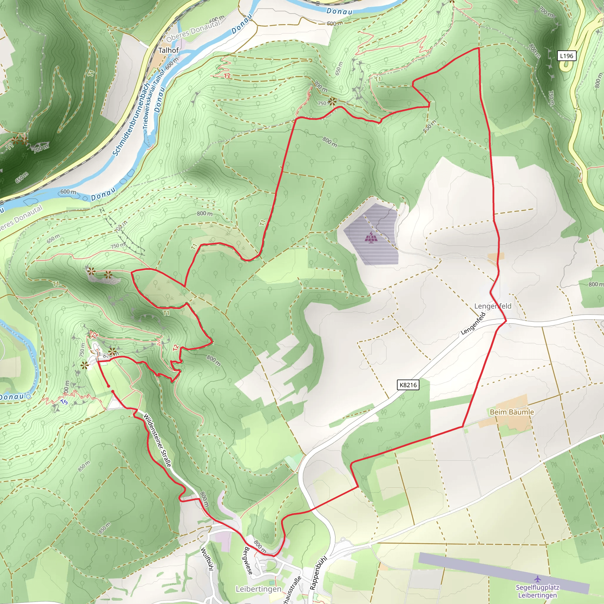 Grosse Donautraufrunde mobile static map
