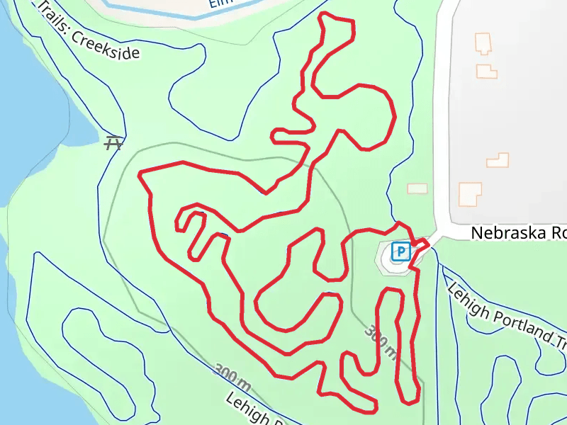 Lehigh Portland Trails - Mt Lehigh Loop