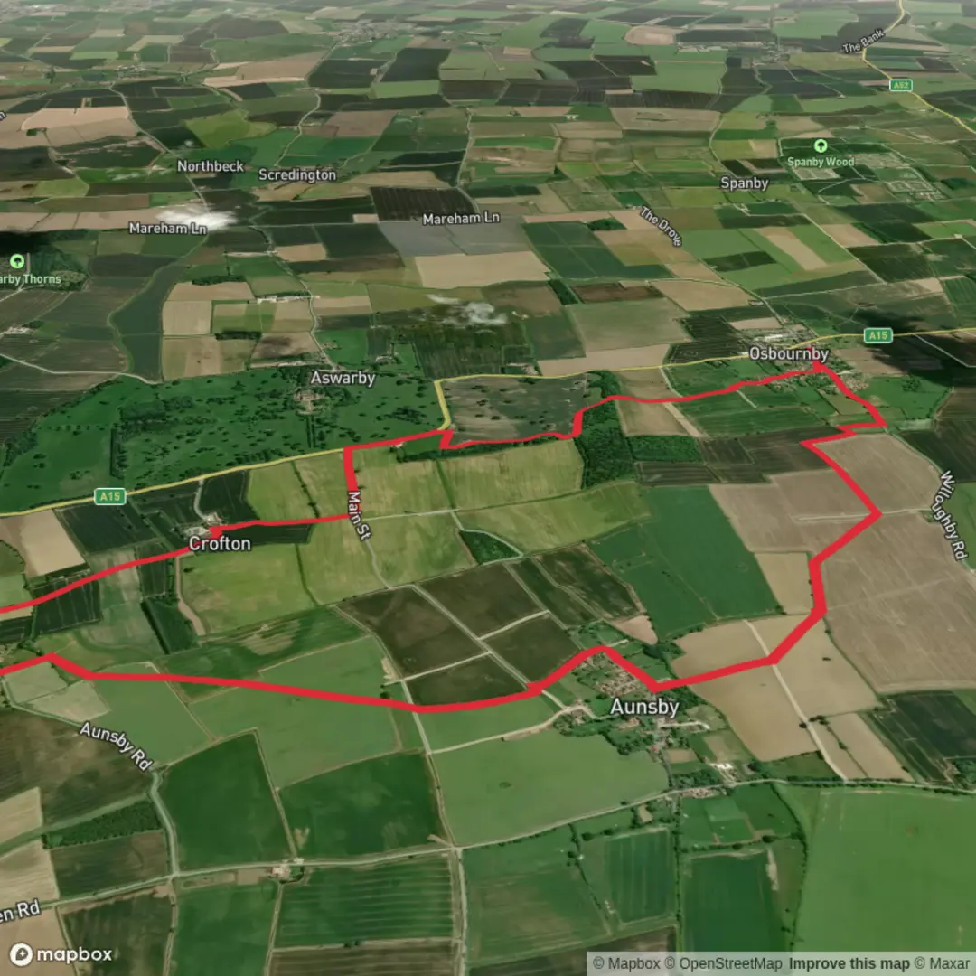 An image depicting the trail Croton and Green Hill Loop and its surrounding area.