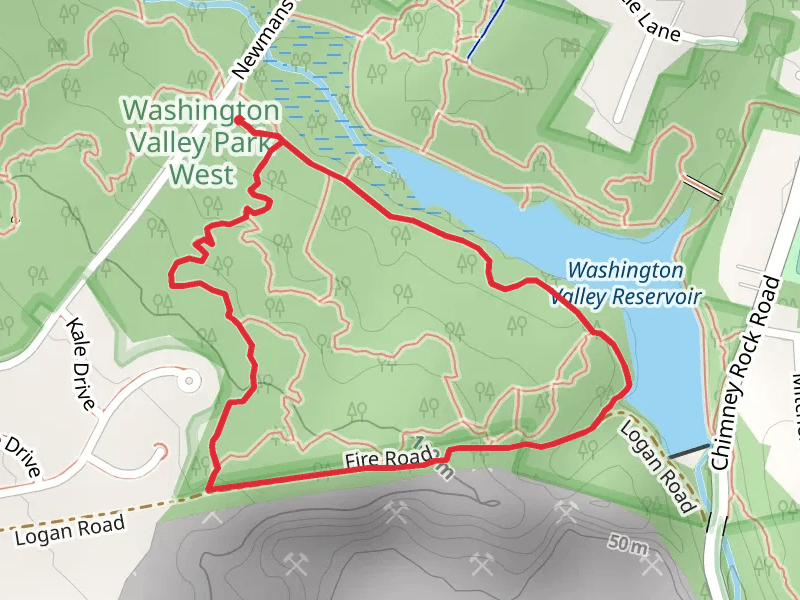 Washington Valley Reservoir