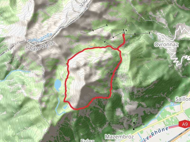 Grand Chavalard Loop Trail