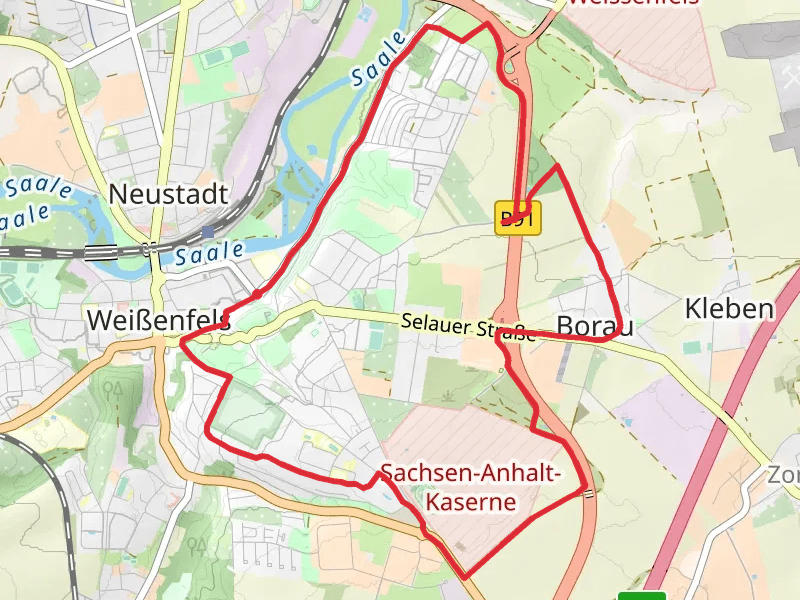 Weißenfels and Borau Loop