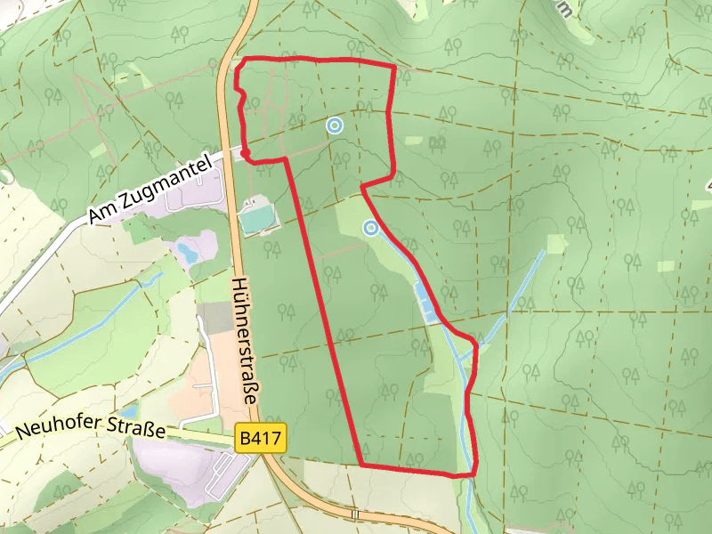 Limesrundweg Kastell Zugmantel Loop
