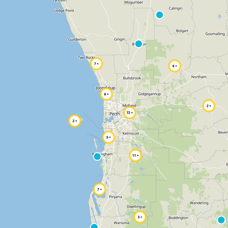 City of Perth Static Map