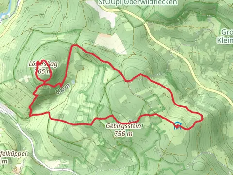 Lösershag Loop via Extratour Basaltweg