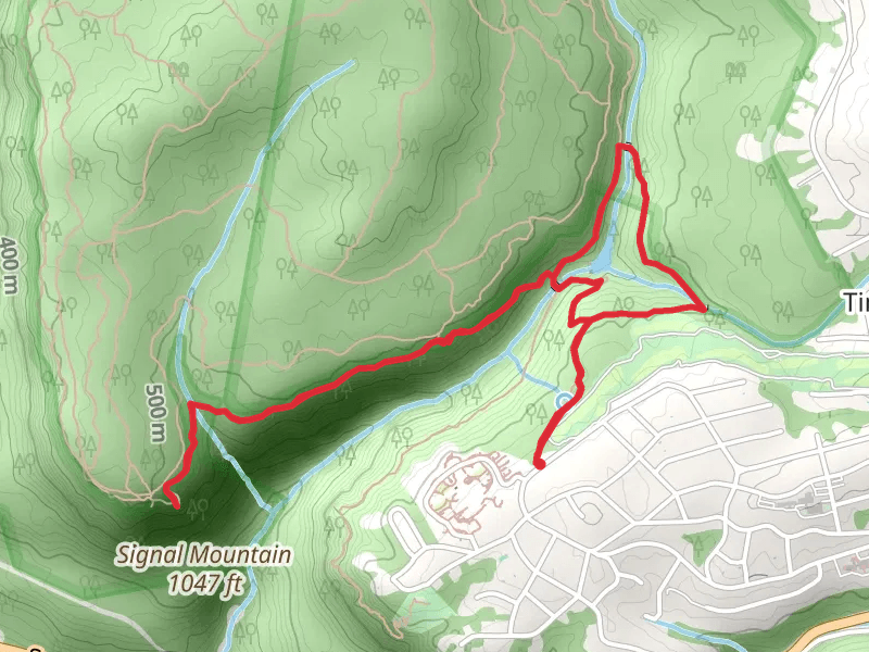 Bee Branch, Rainbow Lake and Signal Point Loop Trail